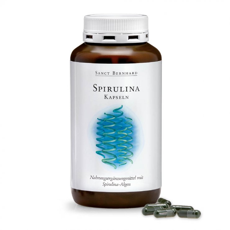 Spirulina Capsules, 360 capsules