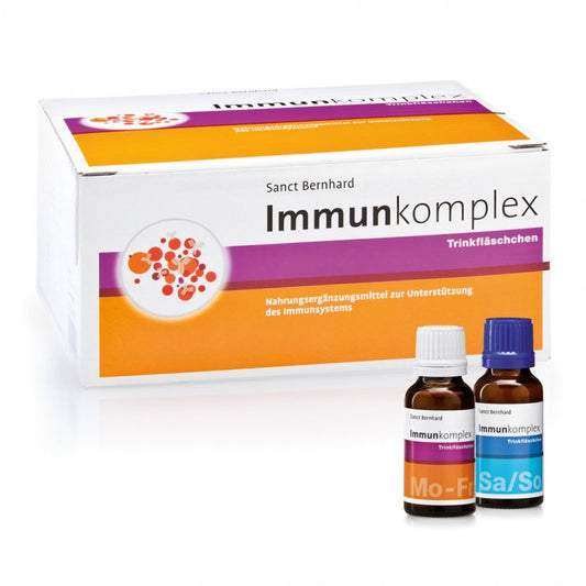 Immuno-complex - small glass bottles, 30 x 20 ml