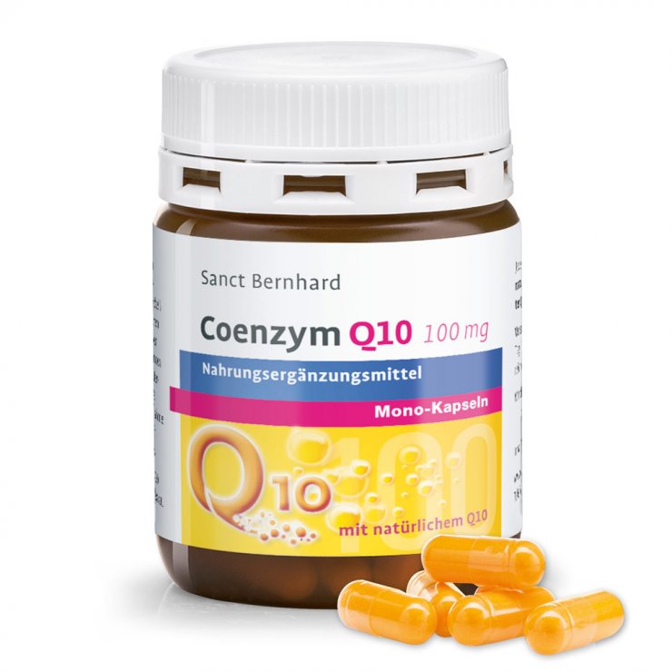 Coenzyme Q10 100 mg Mono Capsules, 90 capsules for 3 month