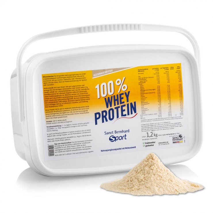 Whey Protein 100 %, 1,2 kg