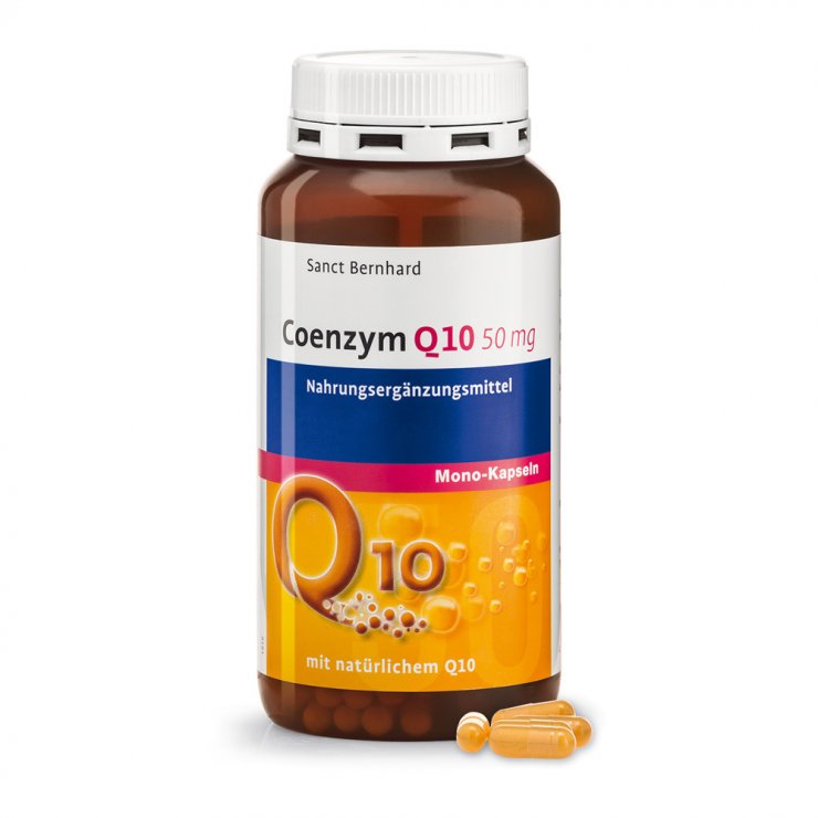 Coenzyme Q10 50 mg Mono Capsules, 300 capsules