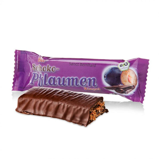 Chocolate-plum-bar, 40-g-bar