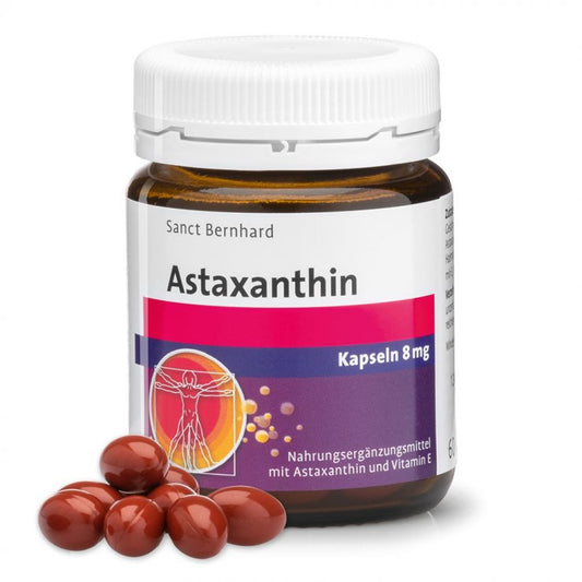 Astaxanthin 8 mg, 60 Capsules for 2 months