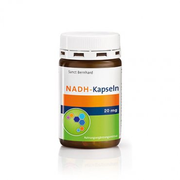 NADH Capsules 20 mg, 30 capsules