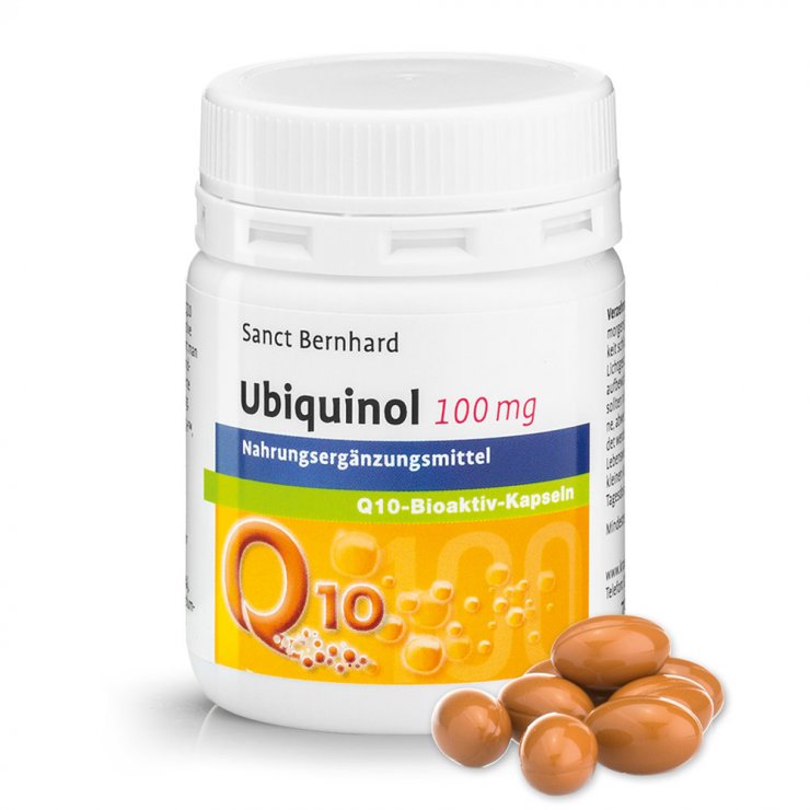 Ubiquinol 100 mg Q10 Bioactive Capsules, 75 capsules